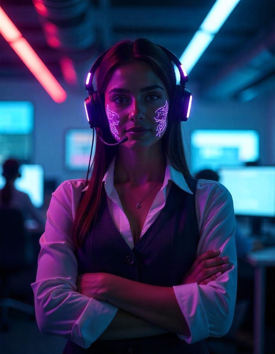 Inbound support team at work